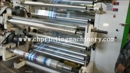 Changhong marca OPP PE LDPE HDPE sacchetto di plastica pellicola macchina da stampa flessografica 6 colori