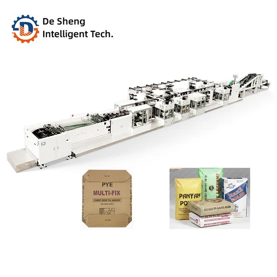 Macchina per la produzione di sacchetti di carta Kraft per sacchetti di carta